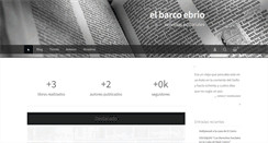 Desktop Screenshot of elbarcoebrio.com