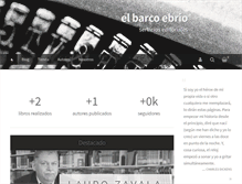 Tablet Screenshot of elbarcoebrio.com